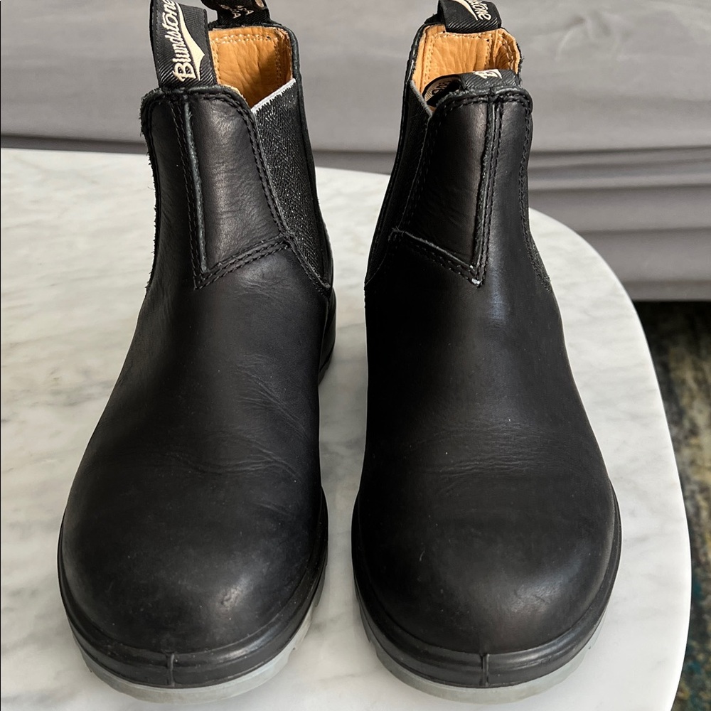 Blundstone Classic Black Leather Boots 1943